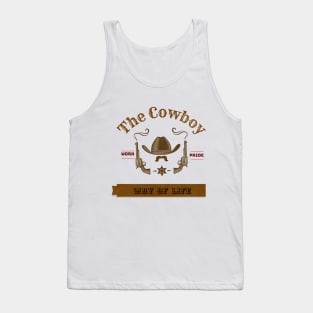 The cowboy way of life Tank Top